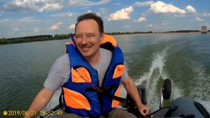 Можайское водохранилище,покатушки на моторной лодке ПВХ