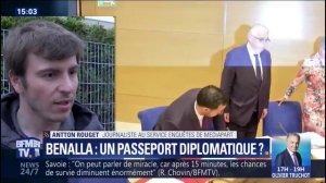 Alexandre Benalla voyage avec un passeport diplomatique