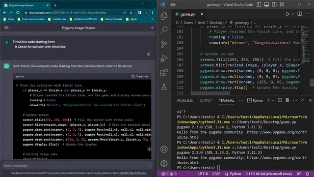 Making A Basic Maze Game In Python смотреть онлайн