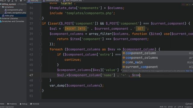 How to map HTML form with Database table columns automatically with PHP and insert the data to MySQ