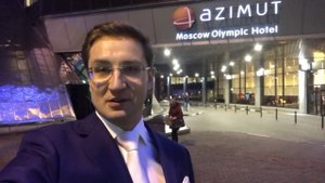 Азимут Олимпик Москва. Зал «Волга», проведение делового мероприятия