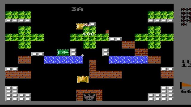 Battle City 1991 3A (NES, 1991) Уровень 66 смотреть онлайн