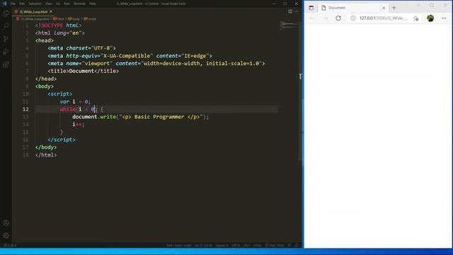 JavaScript while Loop & do while Loop . JS full course Bangla tutorial basic to advanced. (#31 JS)