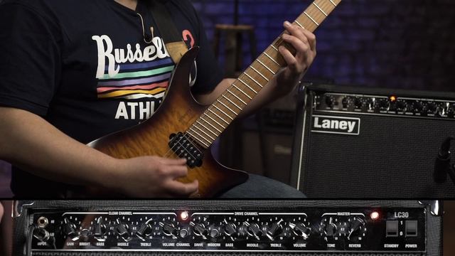 Ламповые гитарные комбики LANEY LC30-112 и LC15-110