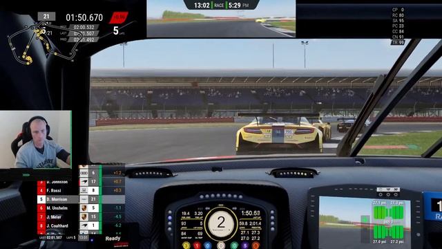 Drive of the day on MorriSim Racing Live смотреть онлайн