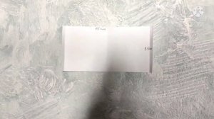 Домик из ватных палочек.