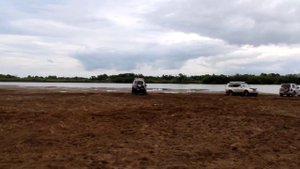 Pajero 4m41 & Pajero 4m40 скоростное маневрирование №2