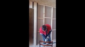 Обшивка стены досками внахлест вертикально