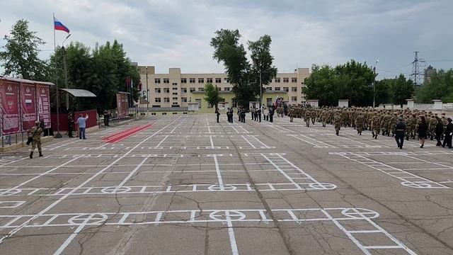 В Тольятти состоялась торжественная церемония вручения Боевого знамени воинской части Росгвардии