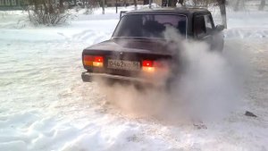 Дрифт на семерке 2107. 2014г.