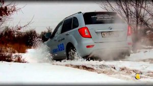 Lifan X60 Тест-драйв по снегу