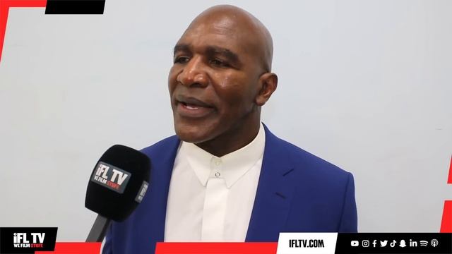 'USYK IS TOO FAST FOR TYSON FURY' - EVANDER HOLYFIELD TALKS FURY VS USYK/AJ/WILDER & NGANNOU RANKIN смотреть онлайн