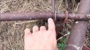 Самодельный плуг на минитрактор! ОБЗОР