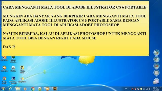 CARA MENGGANTI MATA TOOL DI ADOBE ILLUSTRATOR CS 6 PORTABLE смотреть онлайн