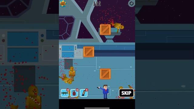 Mr Bullet: Seasons - Chapter 1 - BULLET STARSHIP , Level 1 To 32 3 STARS . iOS/Android Walkthrough смотреть онлайн
