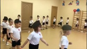Смотр строя и песни в старшей группе N6 «Почемучки»