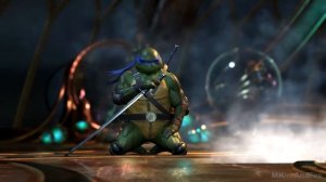 INJUSTICE 2 Leonardo Ninja Turtles All Intros Dialogue Character Banter TMNT 1080p HD