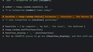 Ren'py Random Numbers & Values