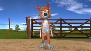 Красим и моем Волка Бето | Учим цвета на Ферме Зенона | Королевство игр