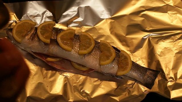 ВКУСНЕЙШий Сибас в духовке! Как приготовить сибас?