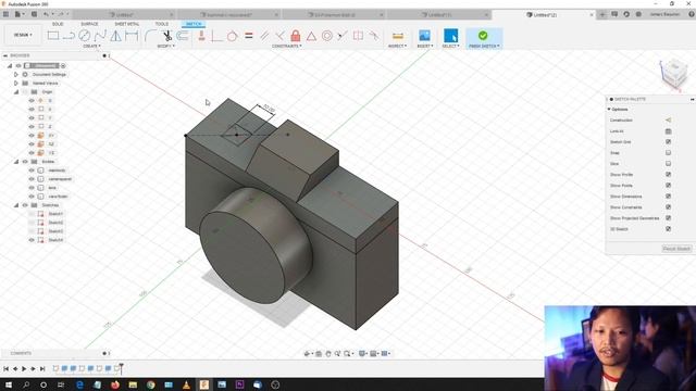 Creating a fun Camera in Fusion 360! смотреть онлайн