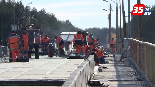В течение двух лет в Устье заасфальтируют три дороги и отремонтируют мост через Кубену смотреть онлайн