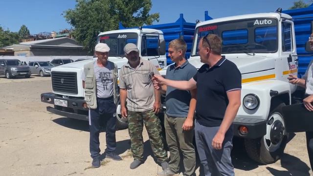 Поздравляем СПК «Дружба» с приобретением Самосвалов!Продажа автомобилей в Автосалоне Boston Autо