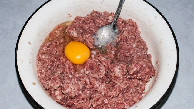 Домашние котлеты из говядины