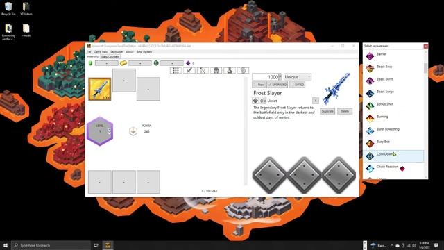 How to find Minecraft dungeons folder and use save file editor