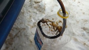 Замена масла без ямы через щуп