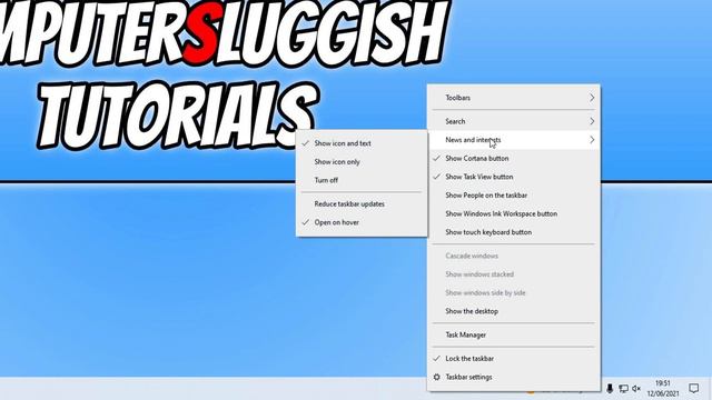 How To Remove The Weather Forecast On Windows 10 Taskbar But Try This Before You Do! смотреть онлайн