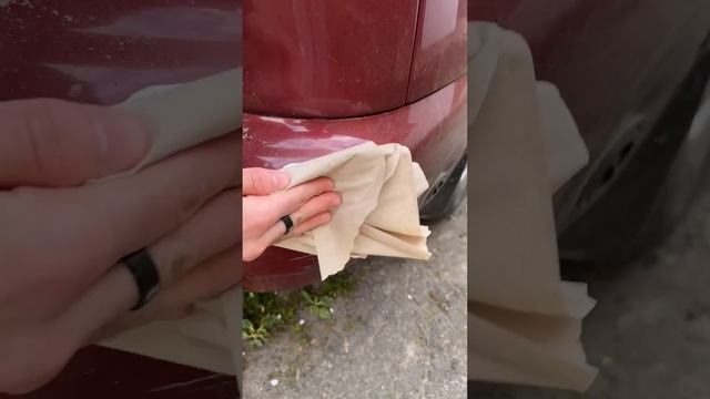 Как при помощи зубной пасты исправить царапину на машине смотреть онлайн