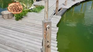 ДЖУТОВЫЙ КАНАТ вокруг пруда своими руками