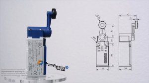 Концевой выключатель с нерегулируемым пластиковым роликом  L5K13MEP121