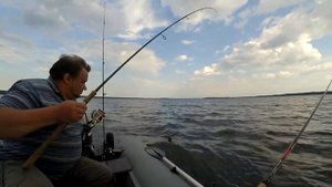 озеро Отрадное троллинг судака и щуки