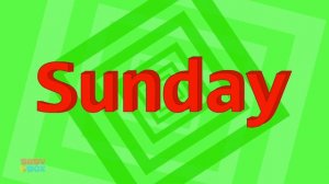 Sunday Monday | Days Of The Week Song | Kindergarten Song | Nursery Rhymes & Kids Song with Baby Bo