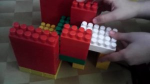 Как   построить замок из конструктора