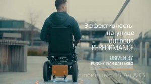 Коляска Quickie Q100 / Q200 с электроприводом