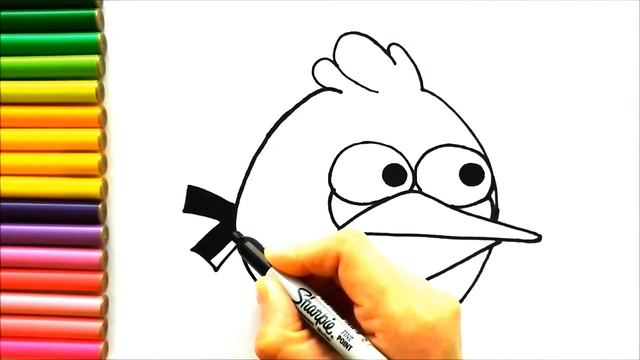 Angry Birds Mavi Kuş Nasıl Çizilir? - How to Draw The Blue Angry Bird смотреть онлайн