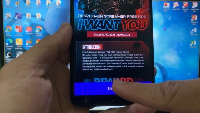 CARA DAFTAR REKRUTMEN STREAMER NIMO TV & PERATURATURAN EVENT | LIVE STREAMING смотреть онлайн