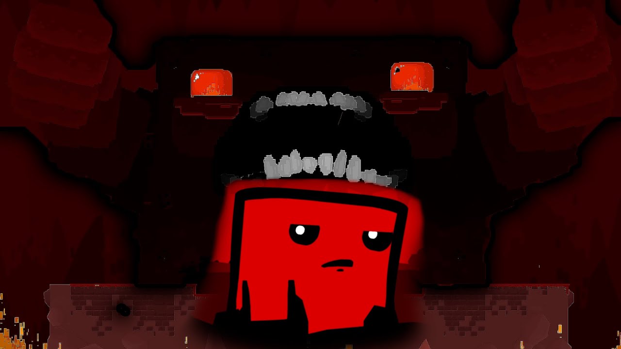 Слишком много митбоев | super meat boy прохождение