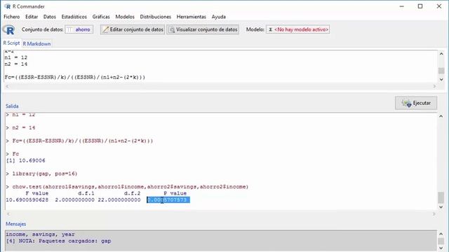 Cambio Estructural Para Modelos Lineales смотреть онлайн