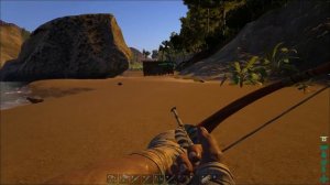 Ark survival evolved - С луком на спинозавра!