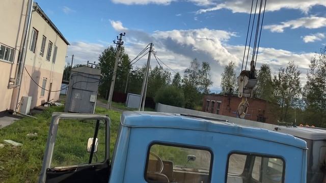Подработка на автокране МАЗ-5337 КС-3577-4 | Погрузил станок и заработал денег ?