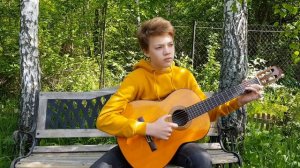 Мокроусов Одинокая гармонь на гитаре