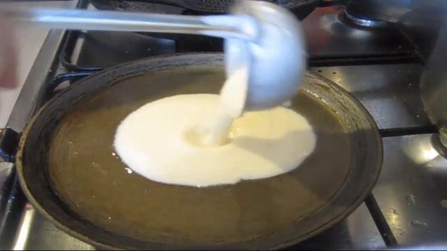 Правильное блинное тесто на сыворотке