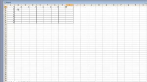 Простая таблица Excel