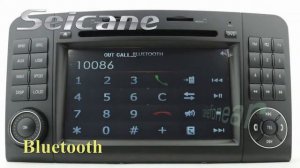 Mercedes Benz ML300 ML350 W164 Navegación GPS DVD Coche con USB SD Dual Zone AUX