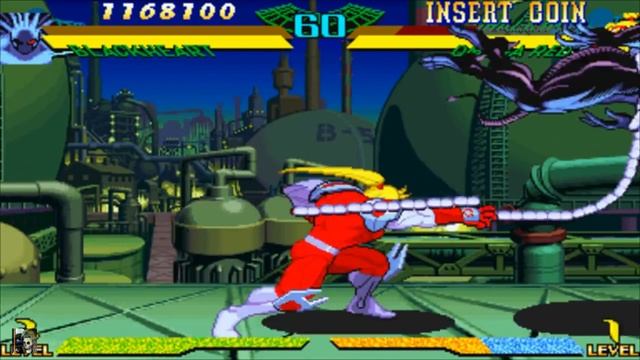 Marvel Super Heroes vs. Street Fighter - Mephisto (Arcade) смотреть онлайн