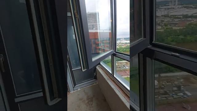 ЖК Сердце Столицы. Замена холодного остекления на теплое. смотреть онлайн